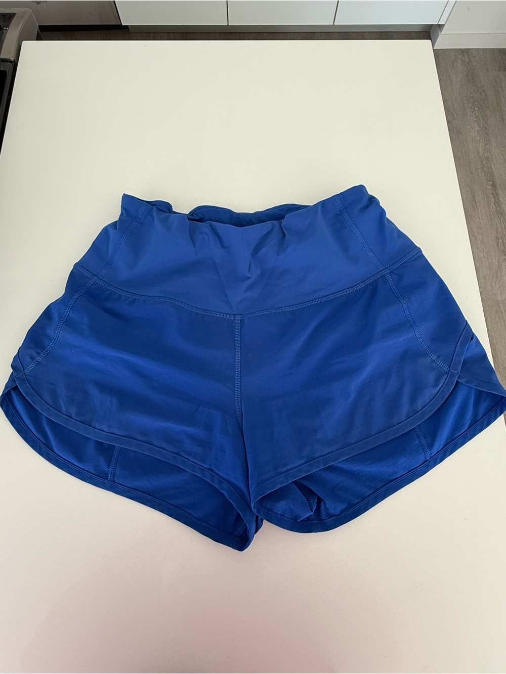 lululemon athletica Blue Athletic Running Shorts